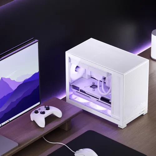 Case JONSBO D32 STD White M-ATX| Mini Tower | VGA 365mm